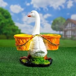 Хорошие сувениры / Figured planter "Goose" 30x34x40 cm