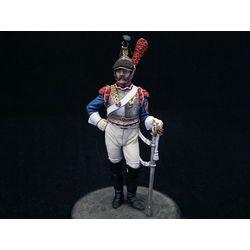 Tin soldier Napoleonic war Cuirassier 3rd cuirassier regiment. France, 1812