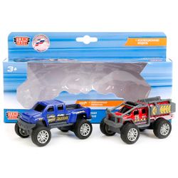 Технопарк / Technopark / Set of 2 cars metal inertial