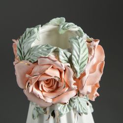 Керамика ручной работы / Floor vase "Modern"