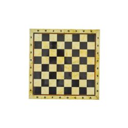 GamesDealer / Small amber chessboard without frame 25 * 25