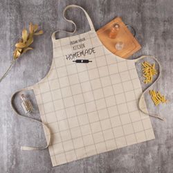 Этель / Homemade apron 60 * 70 cm, 100% cotton, twill 190 g / m2