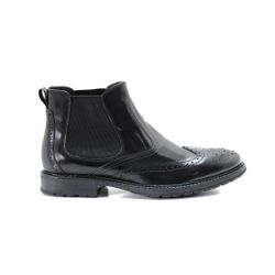 Chelsea boots mens leather slip