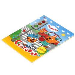 Умка / Umka / Libro con un botón "El mundo de los animales y las plantas"