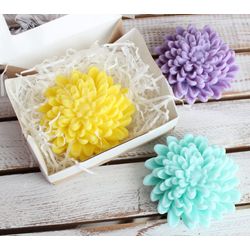 Milotto / Soap "Chrysanthemum" mix of flowers