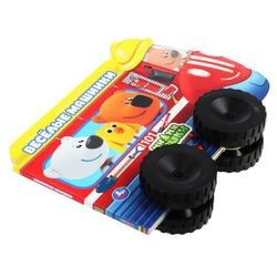 Умка / Umka / Book with plastic wheels "Be-be-bears. Funny Cars"