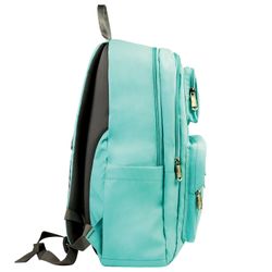 Backpack BRAUBERG youth, light, mint color, 47х31х13 cm