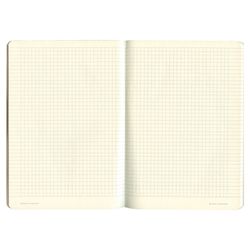 BRUNO VISCONTI / Notebook EURO A5 40 l. Costura BV, gaiola, Soft Touch, papel bege 70 g / m, "DREAMING ELF" / 10 unid.