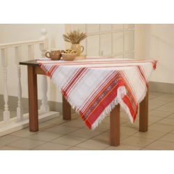 Тканые узоры / Tablecloth "Gornitsa" in the Russian style, 147х116