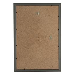 Frame business-class 40x60 cm, plastic, 28 mm baguette, Gallery, walnut gilded