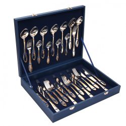 Павловский завод / Pavlovsk plant / Cutlery set "Wave", 48 items