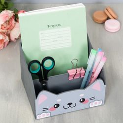 Сималенд / Organizer for stationery "Kitty"