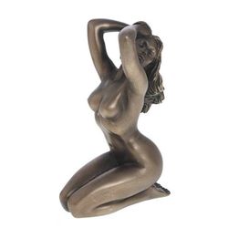 Ремеко / Dekofigur "Aktes Mädchen" (Farbe - Bronze), L7B9H14 cm