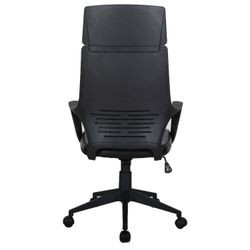 Sedia da ufficio BRABIX PREMIUM "Prime EX-515", ecopelle, nero