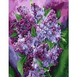 ВанГогВоМне / VanGogVoMne / Paint by number "Beauty of lilac" 40x50 cm