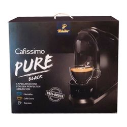 TCHIBO Cafissimo PURE Black, 950 W, 1.1 litre, black