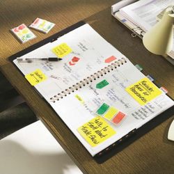Bookmark adhesive POST-IT arrow, plastic, 24 mm, 3 colors x 20 pieces