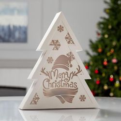 Luazon Lighting / Фигура светодиодная "Елка. Merry Christmas"
