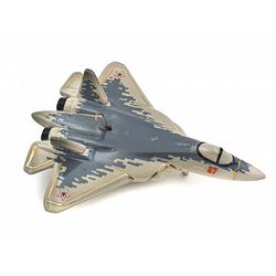Фарфоровая мануфактура / Christmas tree toy "Airplane SU 57"