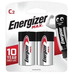 ENERGIZER / Batteries Max C (LR14, 14A) alkaline, SET 2 pcs. in blister