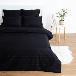Этель / Bed linen Duet "Black sand" 143 * 215-2pcs, 235 * 260,50 * 70-2pcs, 70 * 70-2pcs