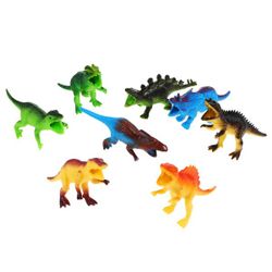 Играем вместе / Let's play together / Set of plastisol toys "Dinosaurs"