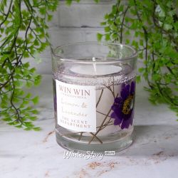 Kaemingk / Scented candle in glass Win Collection - Lemon and Lavender 9 cm
