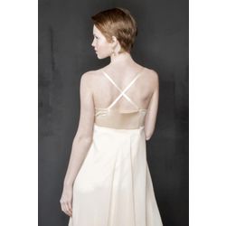 Снежинка / Snowflake / Women's dress "Social party" cut-off at the waist
