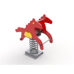 Rocking spring Horse, Е504 powder paint