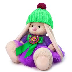 BUDI BASA / Stuffed toy Bunny Mi Purple alexandrite 18 cm