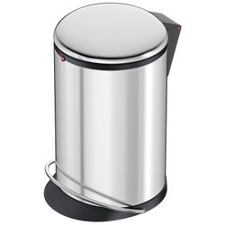 Waste container Hailo Harmony M 12l., Stainless steel, chrome