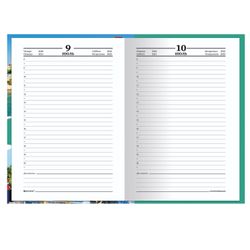 Diary dated for 4 years A5 (133 x 205 mm) BRAUBERG, 192 sheets, "SEA WORLD"