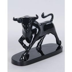 Vernissage of History / Toro su cavalletto (nero)