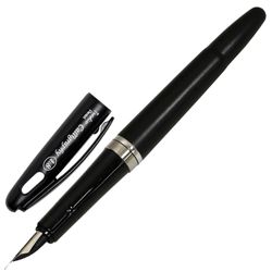 Bút máy PENTEL (Nhật Bản) "Tradio Cal Library", thân đen, vạch viết 1,8 mm, màu đen
