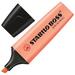 Highlighter STABILO "Boss Pastel", PEACH, line 2-5 mm