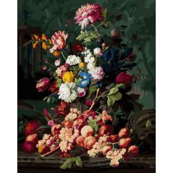 Опт-картина / Pittura con numeri 40x50 Bouquet