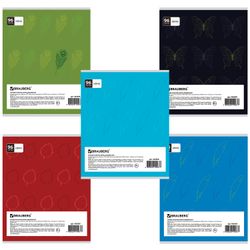 BRAUBERG / Notebook A5, 96 sh., ECO, cage, cardboard cover, TEXTURES / 14 pcs.
