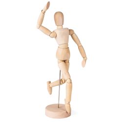 Human Art Schaufensterpuppe BRAUBERG ART "CLASSIC", weiblich, Baum, Höhe 20 cm
