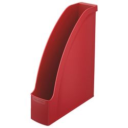 Tray vertical paper LEITZ "Plus", width 78 mm, red