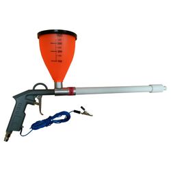 RADAR / Start-50 Tribo spray gun with an enlarged funnel
