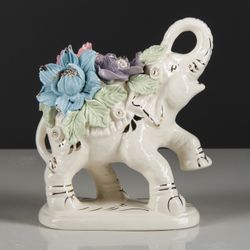 Керамика ручной работы / Figurine "Indian Elephant" 17 cm