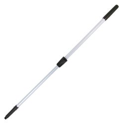 LIMA PROFESSIONAL / Telescopic glass washer handle 120 cm, aluminum, tie bar 601522, glass washer 601518