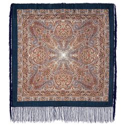 Павловопосадский платок  / Silk fringed shawl