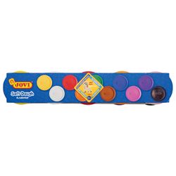 Plastilina vegetal JOVI (España), 10 colores, 1100 g, Blandiver