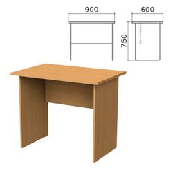 Table written "Monolith," 900 x600 x750 mm, color beech Bavaria
