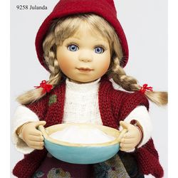 Puppe Porzellan Birgitte Frigast "JULANDA"
