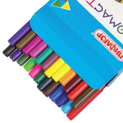 Pennarelli PIFAGOR "Racers", 24 colori, cappuccio ventilato