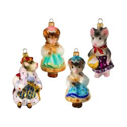 Ариель / Đồ chơi cây thông Noel sưu tầm "Mouse Hostess", 12 cm