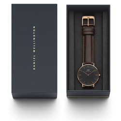 Daniel Wellington / डैनियल वेलिंगटन / क्लासिक ब्लैक DW00100137