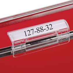 Hanging folder A4 (350х245 mm), up to 80 sheets, SET of 5 PCs, plastic, red, BRAUBERG (Italy)
